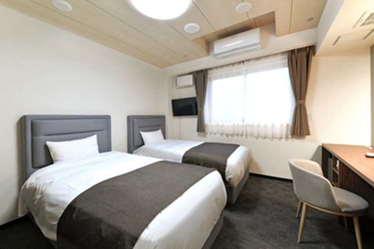 朝里川温泉ホテル(ツイン)